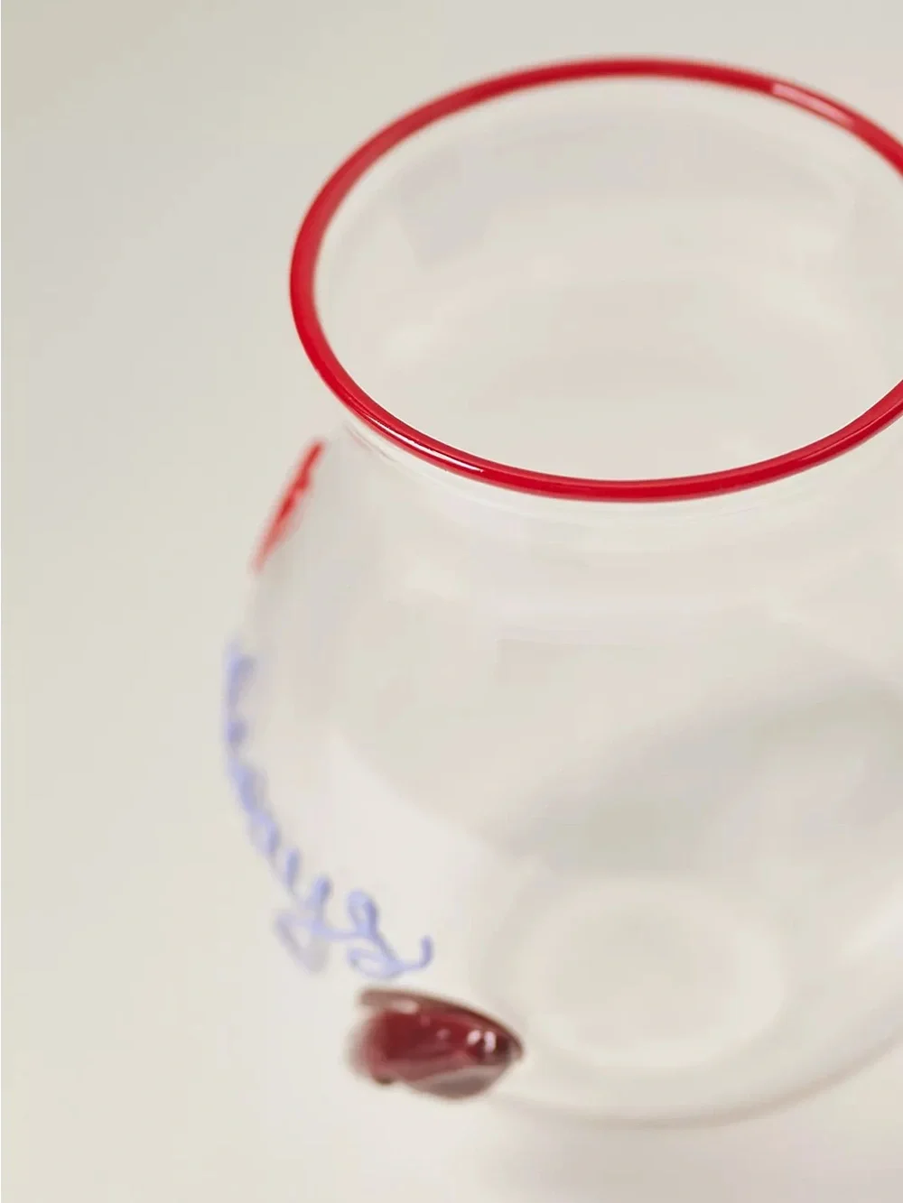 NWT Anthropologie Love Notes Glass Vase Small